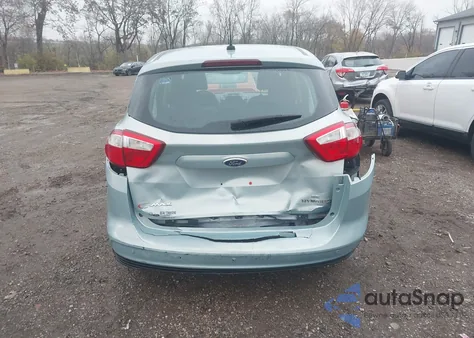 2013 Ford C-Max Hybrid Sel из США, поврежденный, VIN 1FADP5BU6DL536827